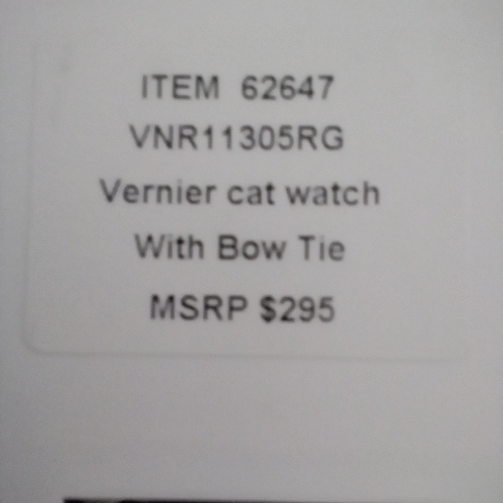 Brand new women's rose gold cat watch - Picture 7 of 7